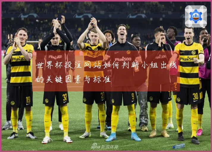 世界杯投注网站如何判断小组出线的关键因素与标准