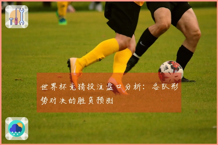 世界杯竞猜投注盘口分析:各队形势对决的胜负预测