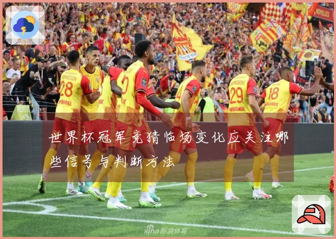 世界杯冠军竞猜临场变化应关注哪些信号与判断方法