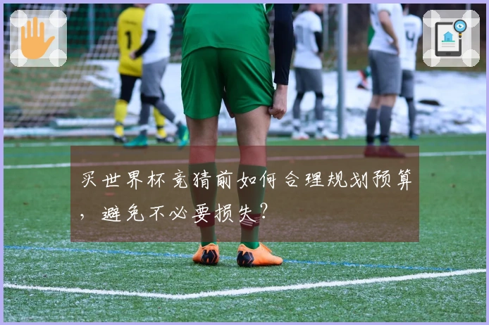 买世界杯竞猜前如何合理规划预算，避免不必要损失？